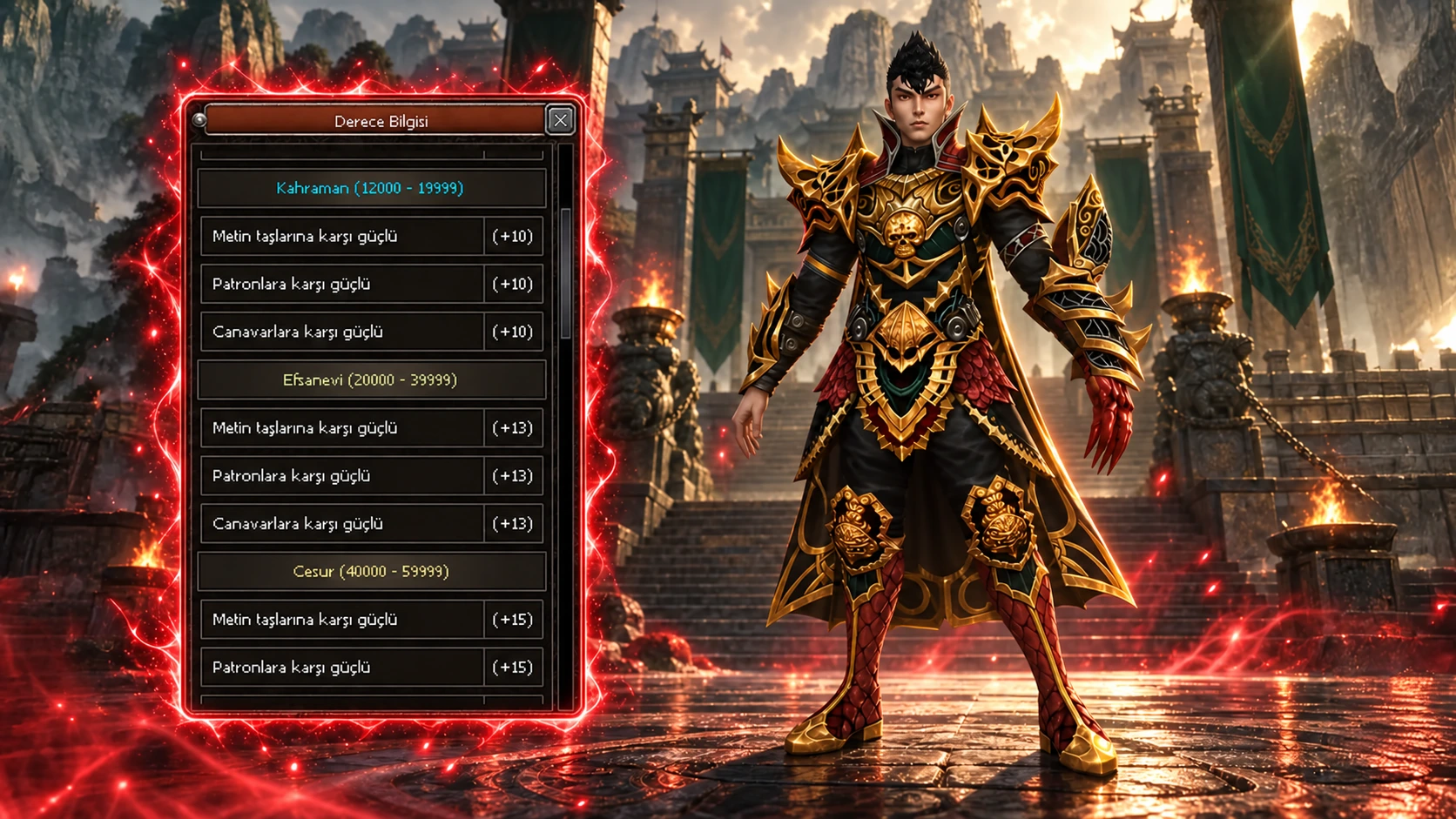 Hellmt2 derece sistemi PvM hasar artışı